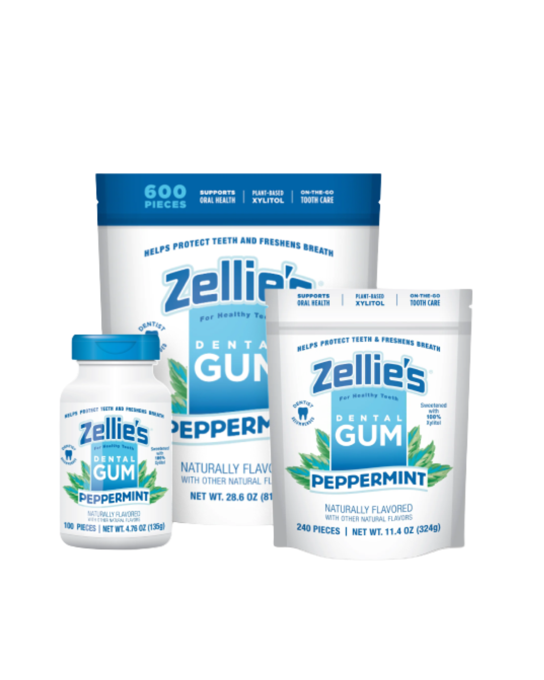 PEPPERMINT Xylitol Dental Gum