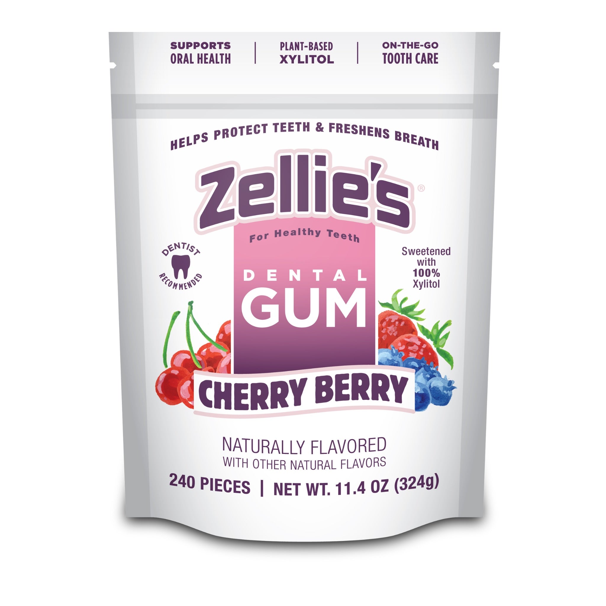 CHERRY BERRY Xylitol Dental Gum - Wholesale