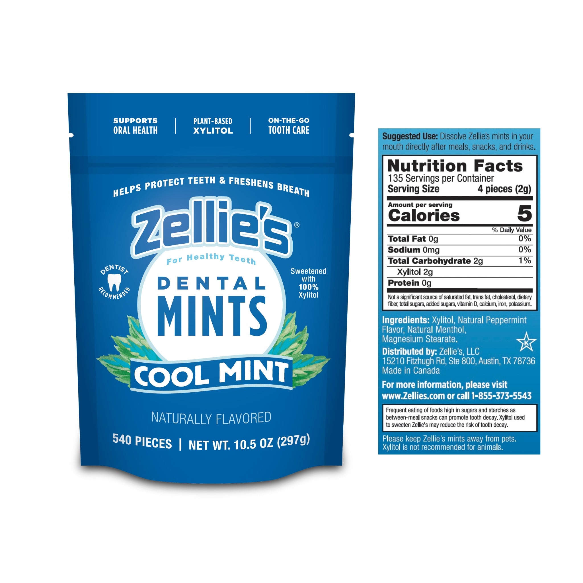 COOL MINT Xylitol Dental Mints