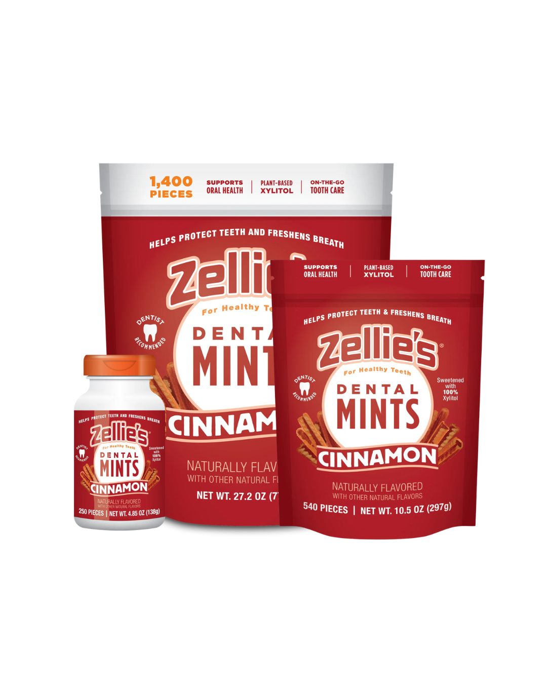 CINNAMON Xylitol Dental Mints